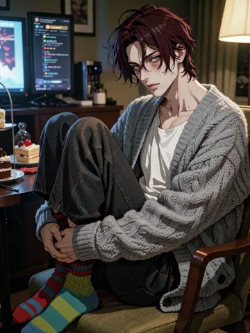 Portrait of Ichiro Kagami, Sleepless Genius Detective